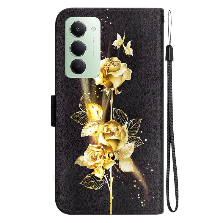 For Redmi 15 5G / 4G EU 171mm Crystal Texture Colored Drawing Leather Phone Case