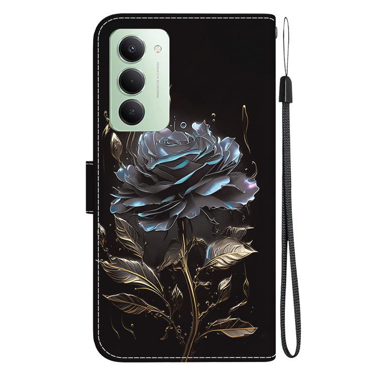 For Redmi 15 5G / 4G EU 171mm Crystal Texture Colored Drawing Leather Phone Case