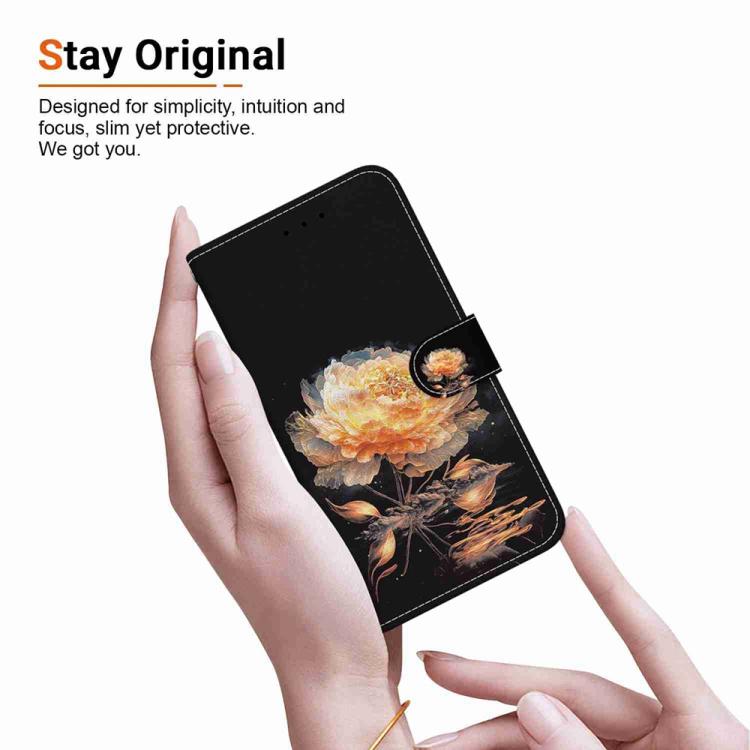 For Redmi Note 15 4G / 5G Global 164mm / Poco M8 5G Crystal Texture Colored Drawing Leather Phone Case