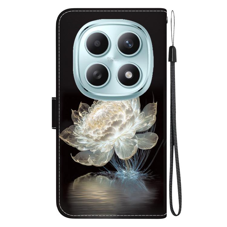 For Redmi Note 15 4G / 5G Global 164mm / Poco M8 5G Crystal Texture Colored Drawing Leather Phone Case