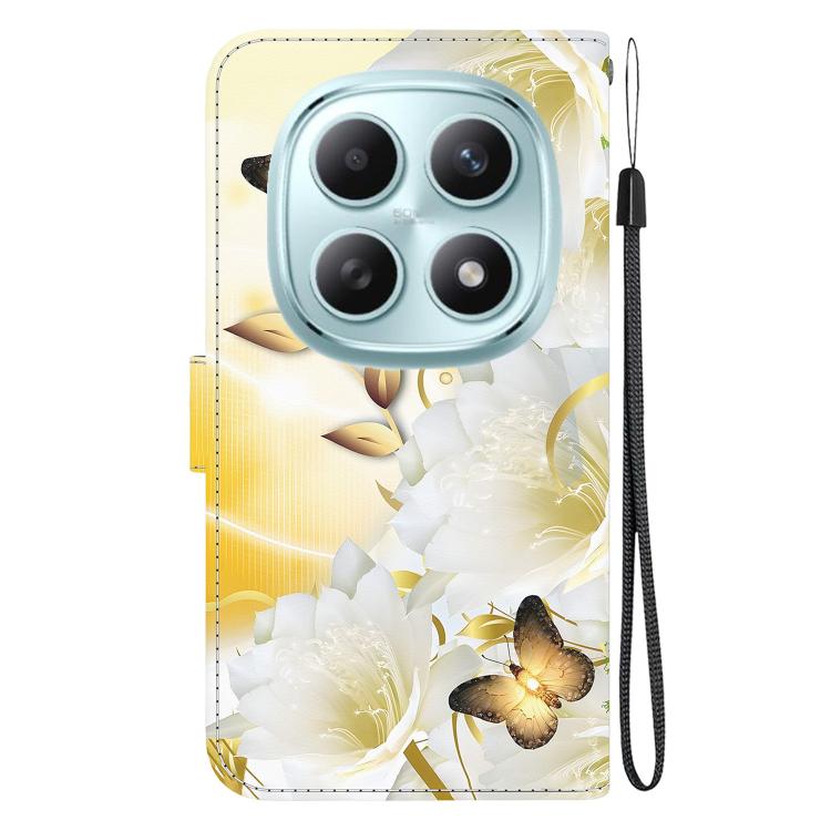 For Redmi Note 15 4G / 5G Global 164mm / Poco M8 5G Crystal Texture Colored Drawing Leather Phone Case