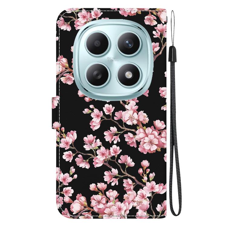 For Redmi Note 15 4G / 5G Global 164mm / Poco M8 5G Crystal Texture Colored Drawing Leather Phone Case
