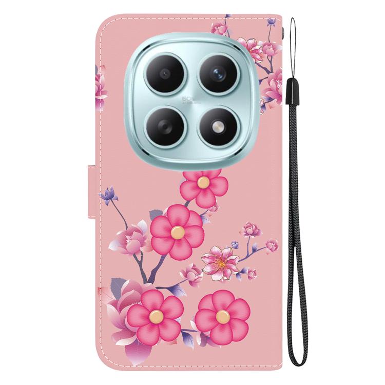 For Redmi Note 15 4G / 5G Global 164mm / Poco M8 5G Crystal Texture Colored Drawing Leather Phone Case