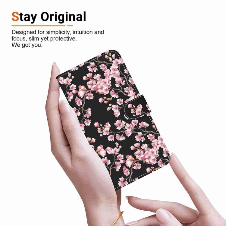 For Redmi Note 15 Pro 5G Global 163.6mm Crystal Texture Colored Drawing Leather Phone Case