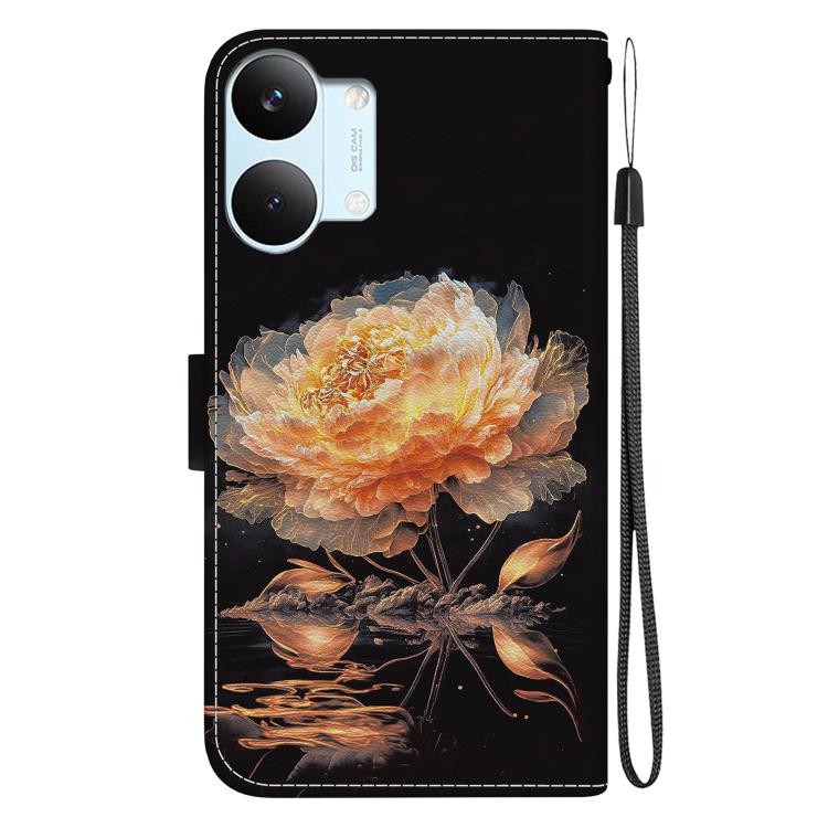 For Redmi Turbo 5 Max 5G / Poco X8 Pro Max 5G Crystal Texture Colored Drawing Leather Phone Case