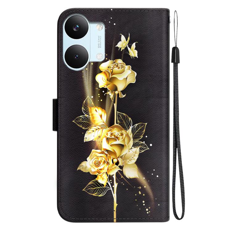 For Redmi Turbo 5 Max 5G / Poco X8 Pro Max 5G Crystal Texture Colored Drawing Leather Phone Case