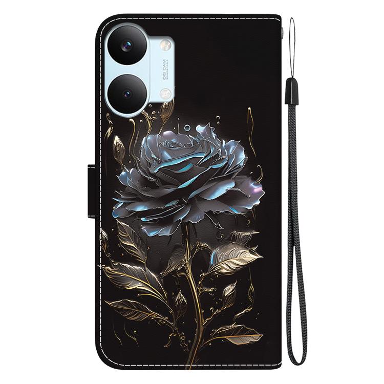 For Redmi Turbo 5 Max 5G / Poco X8 Pro Max 5G Crystal Texture Colored Drawing Leather Phone Case