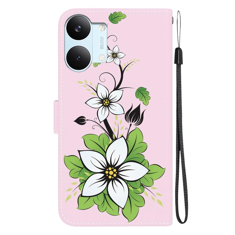 For Redmi Turbo 5 Max 5G / Poco X8 Pro Max 5G Crystal Texture Colored Drawing Leather Phone Case