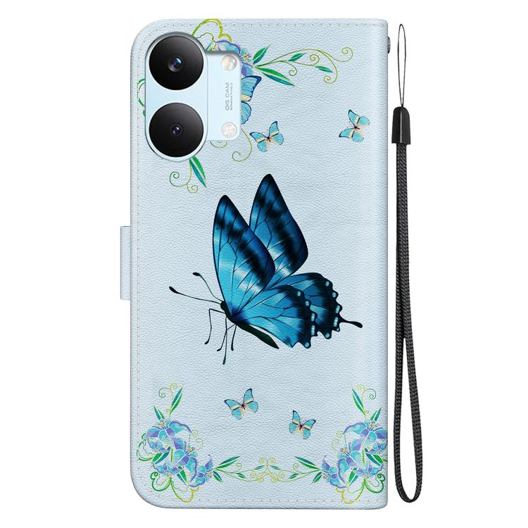 For Redmi Turbo 5 Max 5G / Poco X8 Pro Max 5G Crystal Texture Colored Drawing Leather Phone Case