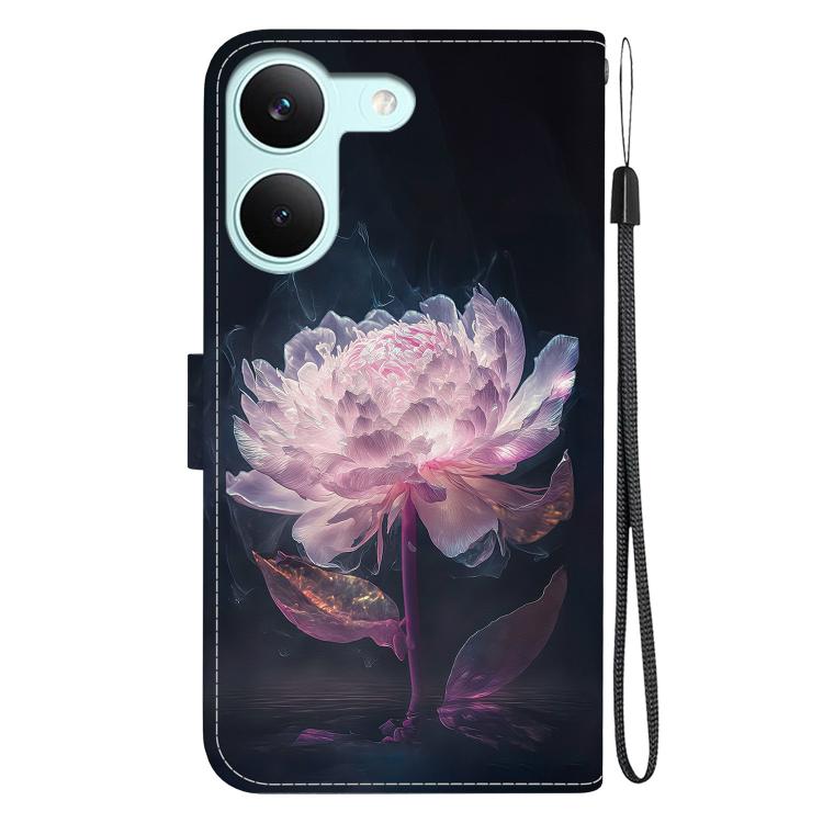 For Redmi Turbo 5 5G / Poco X8 Pro 5G Crystal Texture Colored Drawing Leather Phone Case