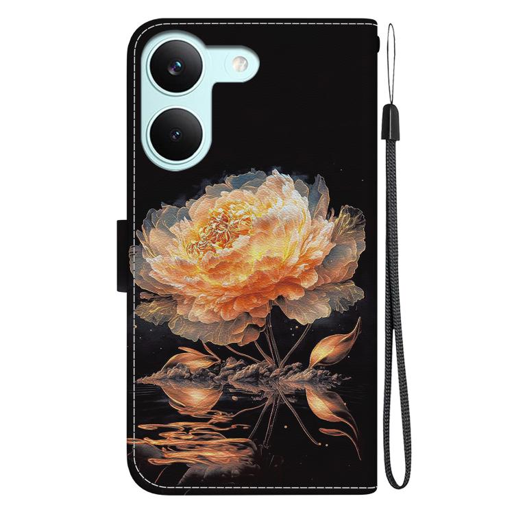 For Redmi Turbo 5 5G / Poco X8 Pro 5G Crystal Texture Colored Drawing Leather Phone Case