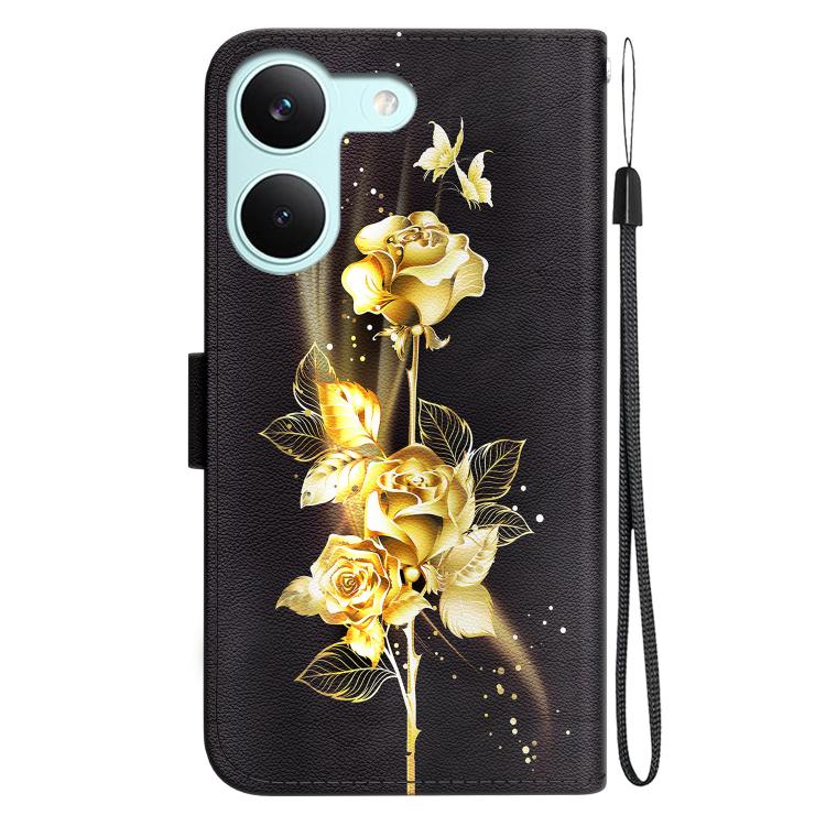 For Redmi Turbo 5 5G / Poco X8 Pro 5G Crystal Texture Colored Drawing Leather Phone Case