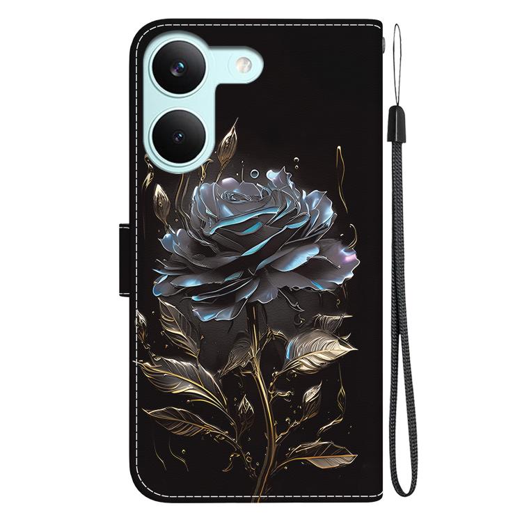For Redmi Turbo 5 5G / Poco X8 Pro 5G Crystal Texture Colored Drawing Leather Phone Case