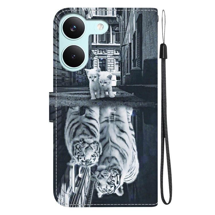 For Redmi Turbo 5 5G / Poco X8 Pro 5G Crystal Texture Colored Drawing Leather Phone Case
