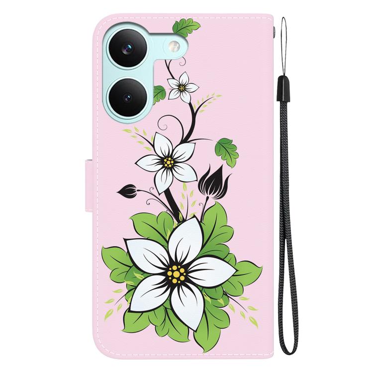 For Redmi Turbo 5 5G / Poco X8 Pro 5G Crystal Texture Colored Drawing Leather Phone Case