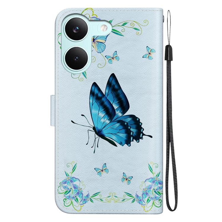 For Redmi Turbo 5 5G / Poco X8 Pro 5G Crystal Texture Colored Drawing Leather Phone Case