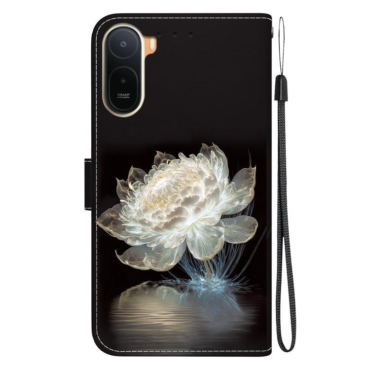 For Redmi A7 Pro 4G / 5G 171mm / Poco C85x 5G Crystal Texture Colored Drawing Leather Phone Case