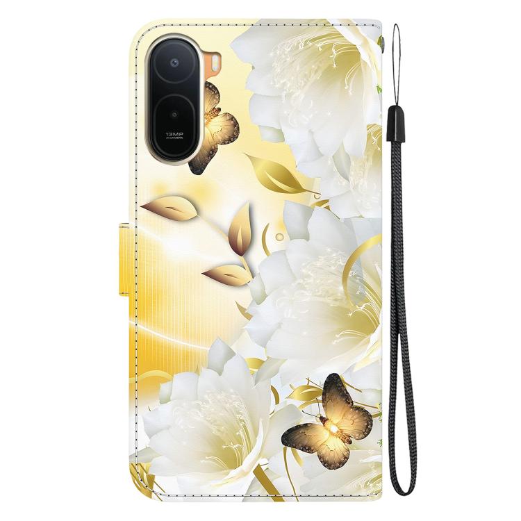 For Redmi A7 Pro 4G / 5G 171mm / Poco C85x 5G Crystal Texture Colored Drawing Leather Phone Case
