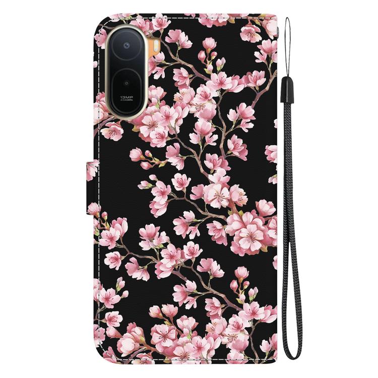 For Redmi A7 Pro 4G / 5G 171mm / Poco C85x 5G Crystal Texture Colored Drawing Leather Phone Case