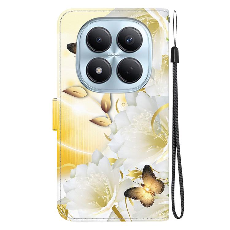 For Redmi Note 15 Pro 4G Global 163.2mm Crystal Texture Colored Drawing Leather Phone Case