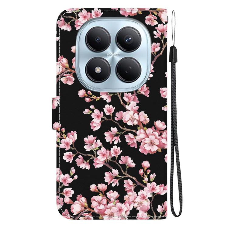For Redmi Note 15 Pro 4G Global 163.2mm Crystal Texture Colored Drawing Leather Phone Case