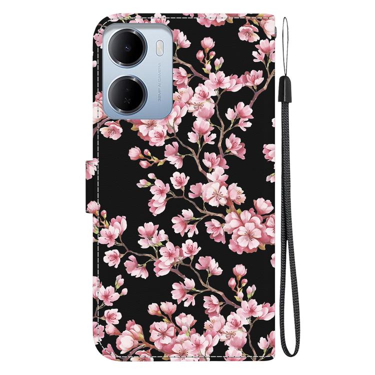 For Redmi 15a 5G Crystal Texture Colored Drawing Leather Phone Case