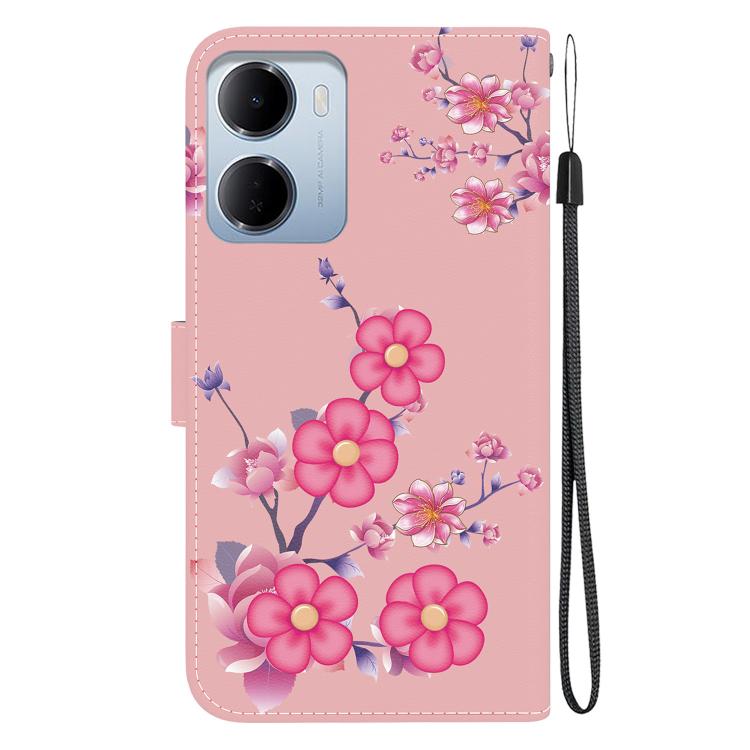 For Redmi 15a 5G Crystal Texture Colored Drawing Leather Phone Case