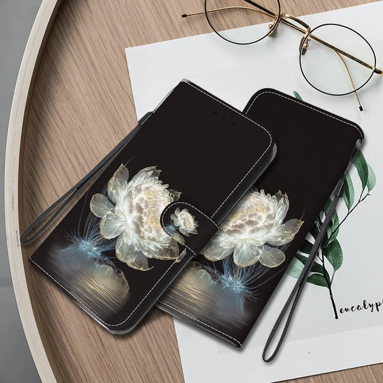 For Xiaomi Poco F6 Pro Crystal Texture Colored Drawing Leather Phone Case