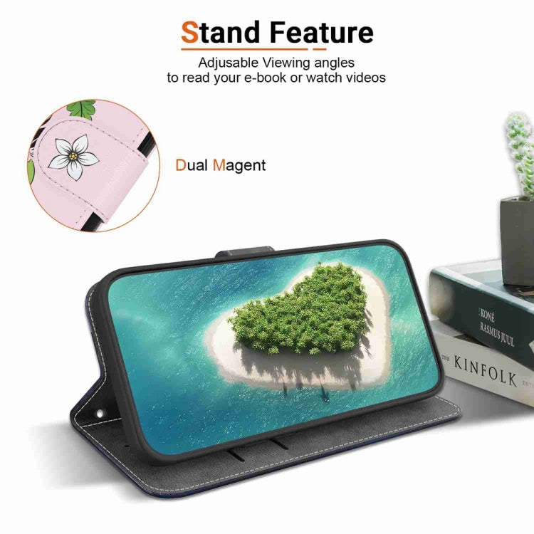 For Xiaomi 14T Crystal Texture Colored Drawing Leather Phone Case