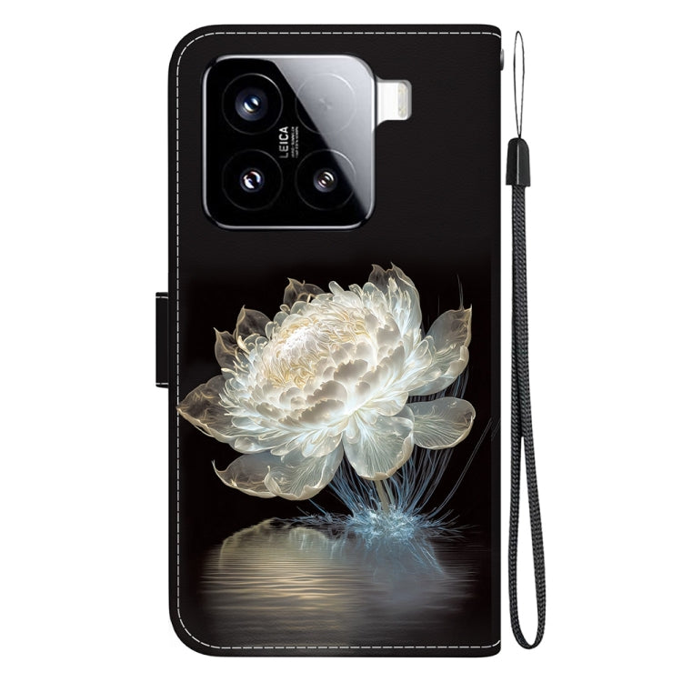 For Xiaomi 15 Crystal Texture Colored Drawing Leather Phone Case