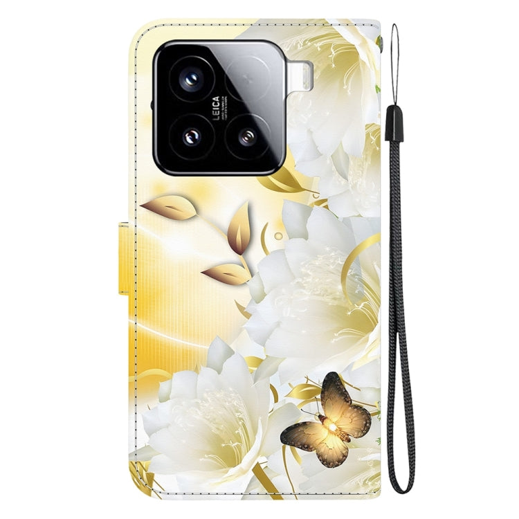 For Xiaomi 15 Crystal Texture Colored Drawing Leather Phone Case