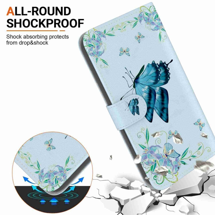 For Xiaomi 15 Crystal Texture Colored Drawing Leather Phone Case