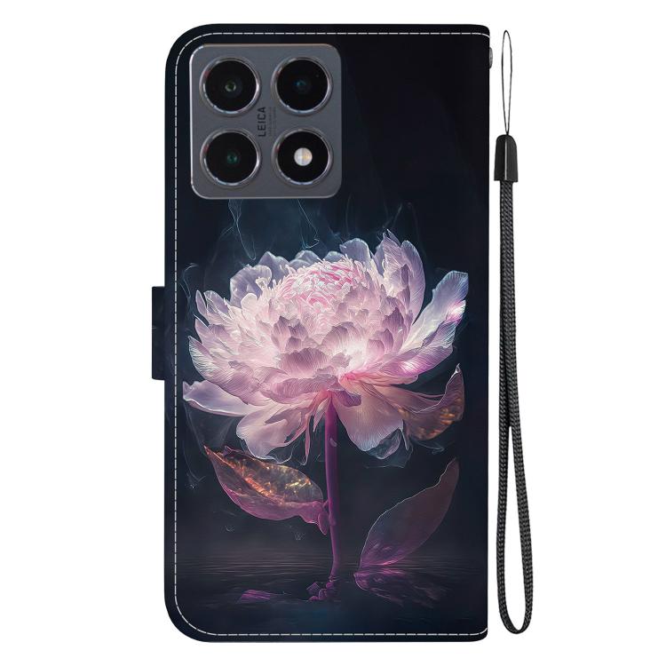 For Xiaomi 15T 5G Crystal Texture Colored Drawing Leather Phone Case