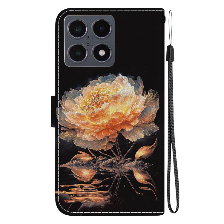 For Xiaomi 15T 5G Crystal Texture Colored Drawing Leather Phone Case