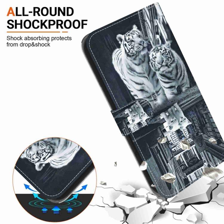 For Xiaomi 15T 5G Crystal Texture Colored Drawing Leather Phone Case