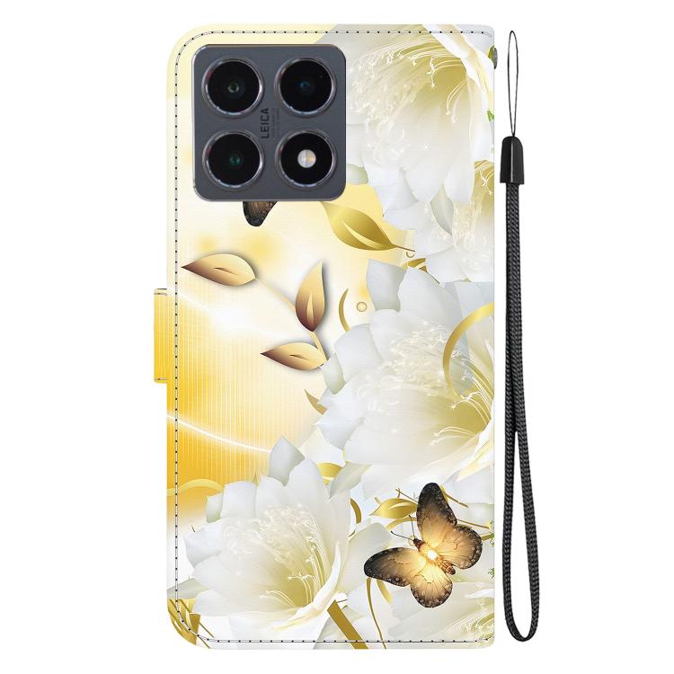 For Xiaomi 15T 5G Crystal Texture Colored Drawing Leather Phone Case