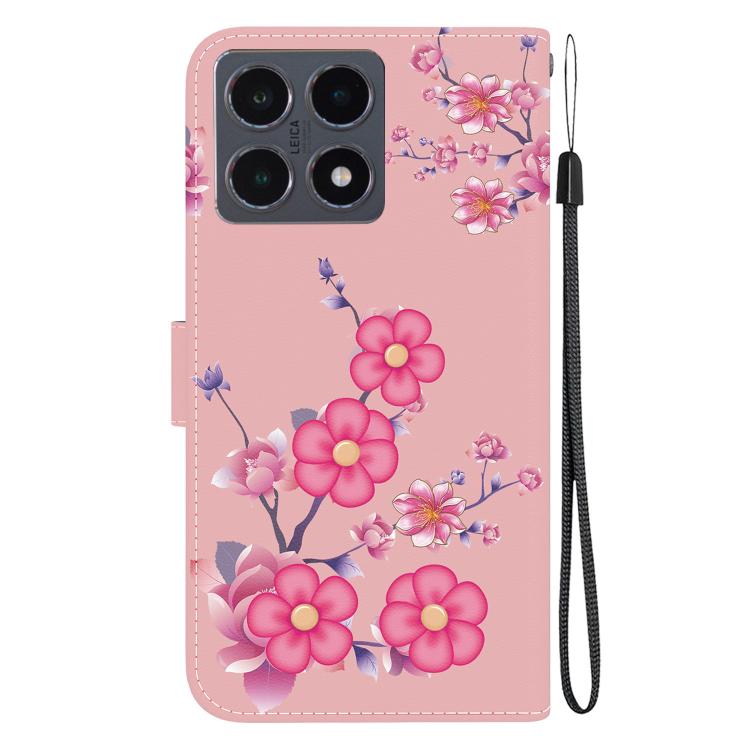 For Xiaomi 15T 5G Crystal Texture Colored Drawing Leather Phone Case