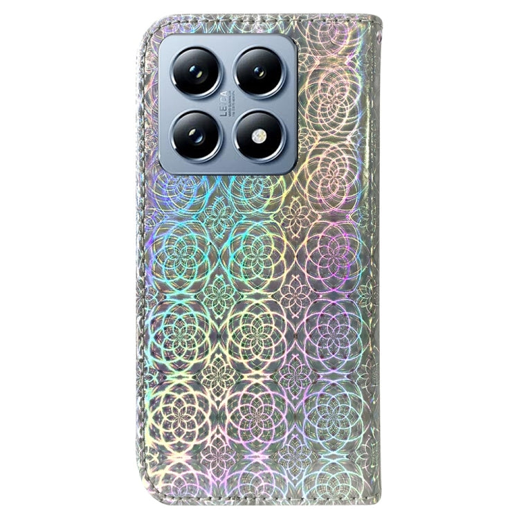 For Xiaomi 14T Pro Colorful Magnetic Buckle Leather Phone Case