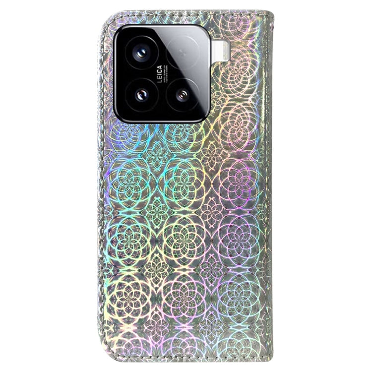 For Xiaomi 15 Colorful Magnetic Buckle Leather Phone Case