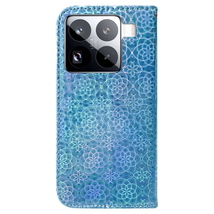 For Xiaomi 15 Pro Colorful Magnetic Buckle Leather Phone Case