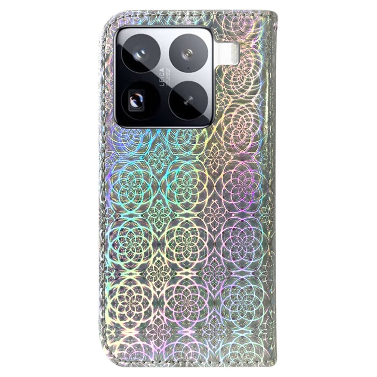 For Xiaomi 15 Pro Colorful Magnetic Buckle Leather Phone Case