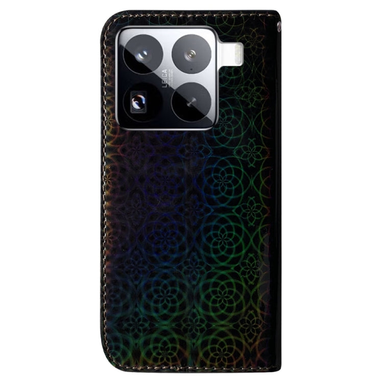 For Xiaomi 15 Pro Colorful Magnetic Buckle Leather Phone Case