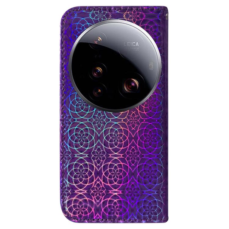 For Xiaomi 15 Ultra Colorful Magnetic Buckle Leather Phone Case