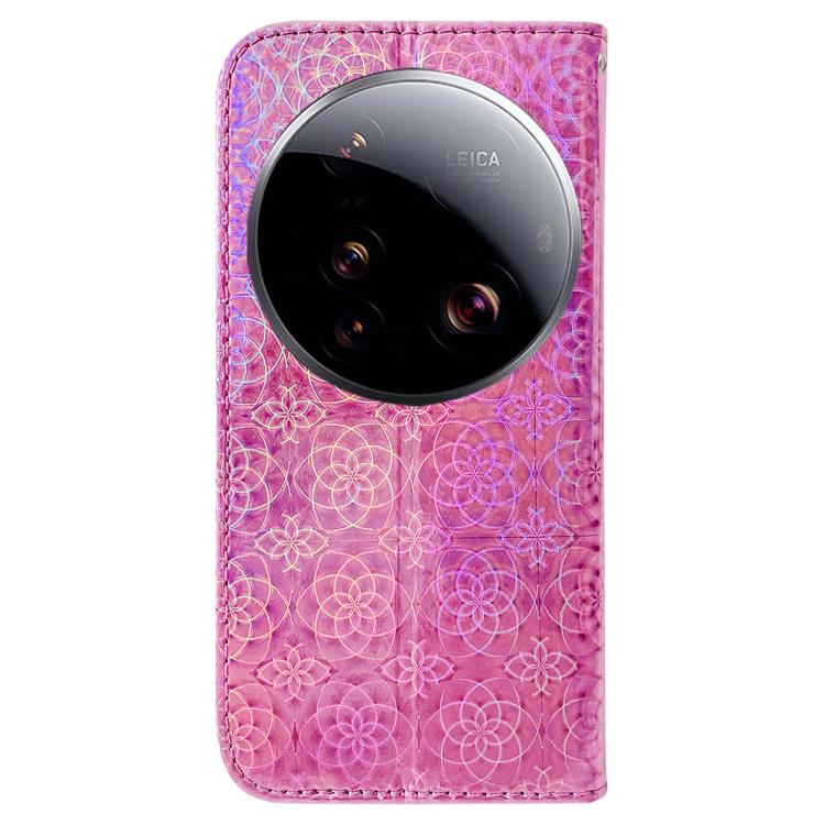 For Xiaomi 15 Ultra Colorful Magnetic Buckle Leather Phone Case