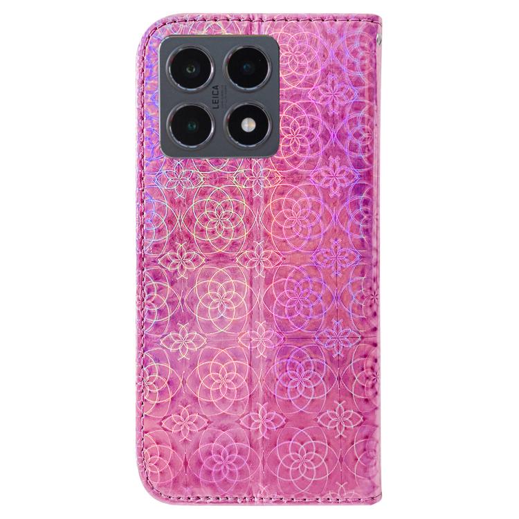For Xiaomi 15T 5G Colorful Magnetic Buckle Leather Phone Case
