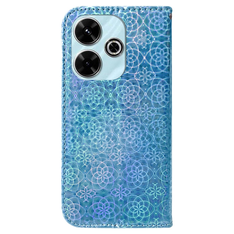 For Redmi 13 4G Colorful Magnetic Buckle Leather Phone Case