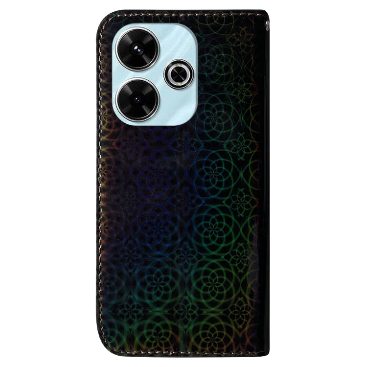 For Redmi 13 4G Colorful Magnetic Buckle Leather Phone Case