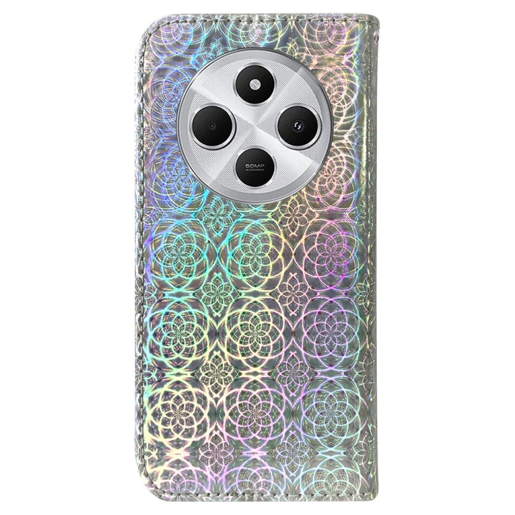 For Redmi 14C 4G Colorful Magnetic Buckle Leather Phone Case