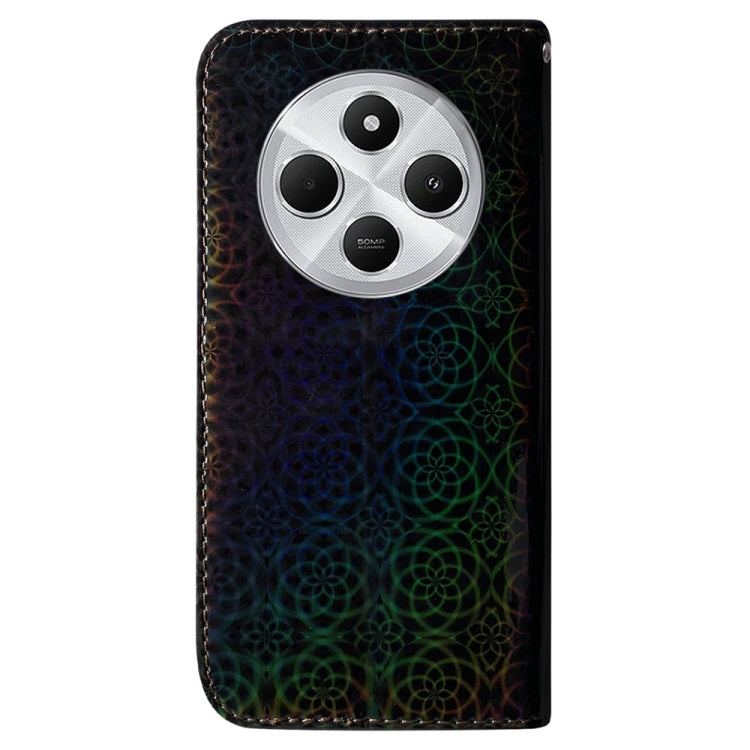 For Redmi 14C 4G Colorful Magnetic Buckle Leather Phone Case