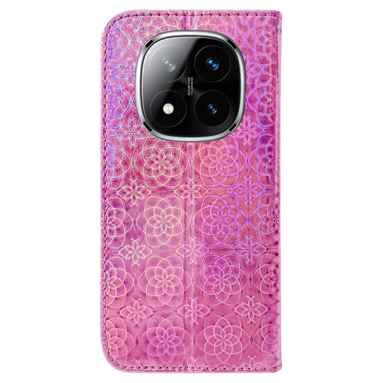 For Redmi Note 14 Pro / Note 14 Pro+ 5G Colorful Magnetic Buckle Leather Phone Case